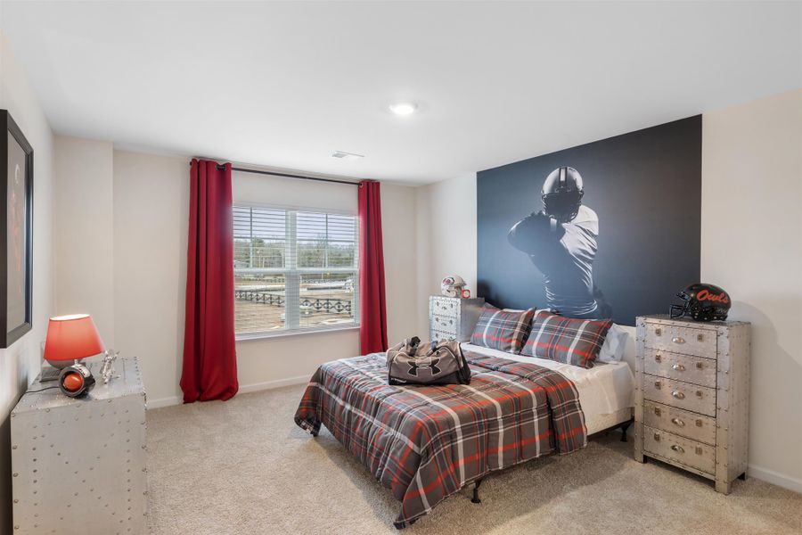Representative furnished interior of a home built from the Mansfield by D.R. Horton in Sweet Briar, Ooltewah (Image 22).