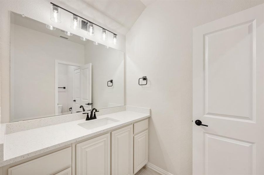 Furnished interior view inside a new home in Wildcat Ridge Phase 3, Godley (Image 14).