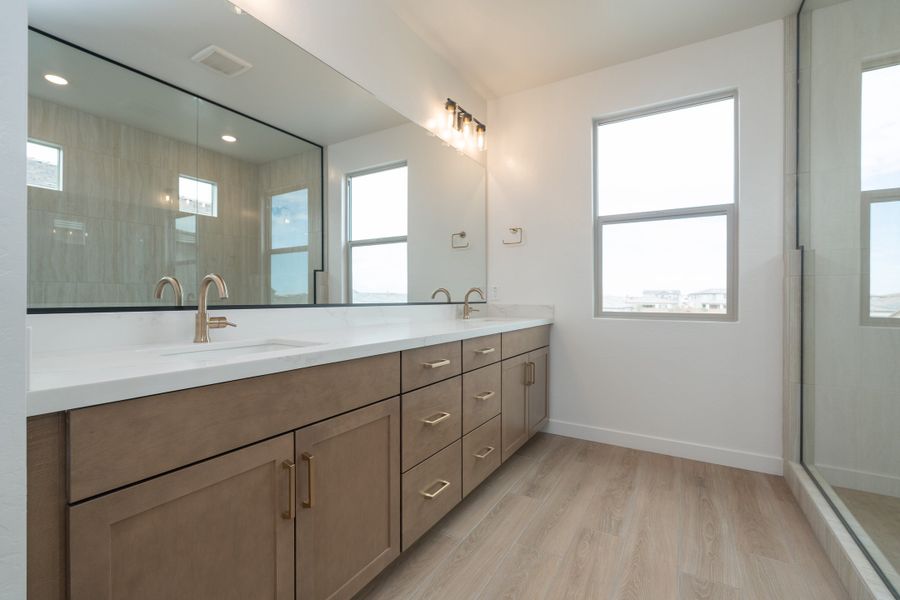 Furnished interior view inside a new home in Waterston Central, Gilbert (Image 7).