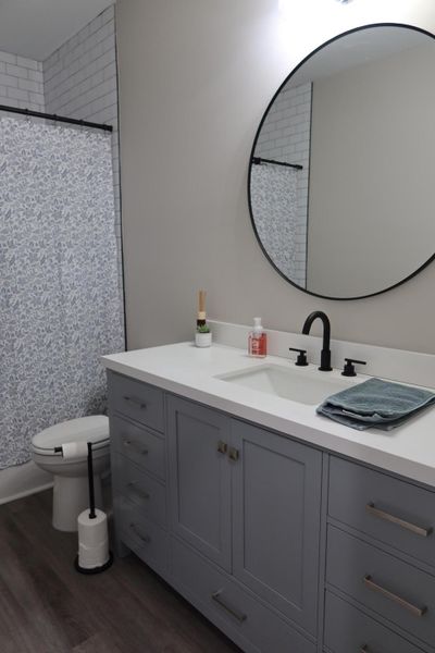 Furnished interior view inside a new home in , Santee (Image 31).