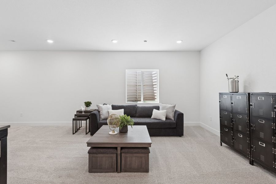 Furnished interior view inside a new home in Westside Crossing, Berthoud (Image 13). Furnished interior view inside a new home in Westside Crossing, Berthoud (Image 13).