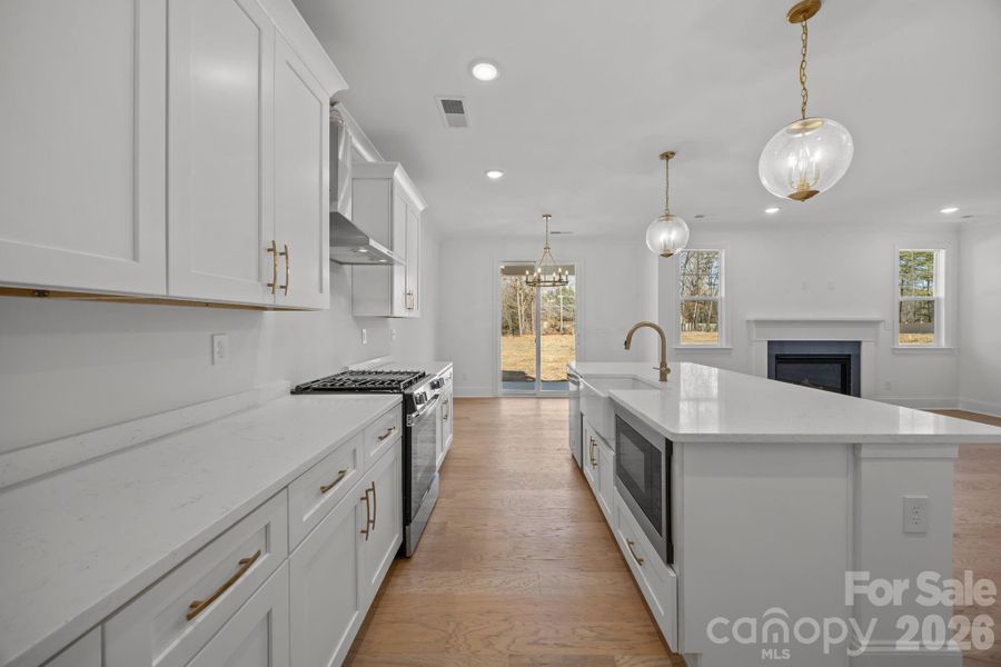 Furnished interior view inside a new home in , Mooresville (Image 3). Furnished interior view inside a new home in , Mooresville (Image 3).