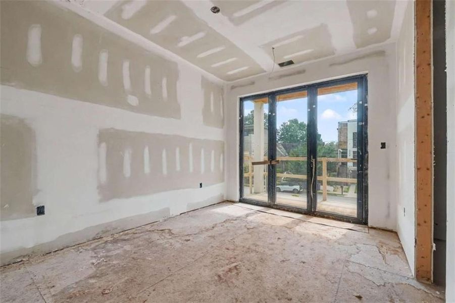In-progress construction of a new home in , Atlanta, GA (Image 18).