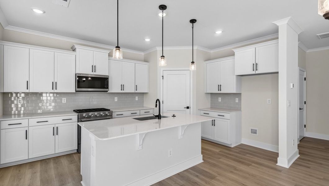 Furnished interior view inside a new home in Avalon of Gastonia, Gastonia (Image 4).
