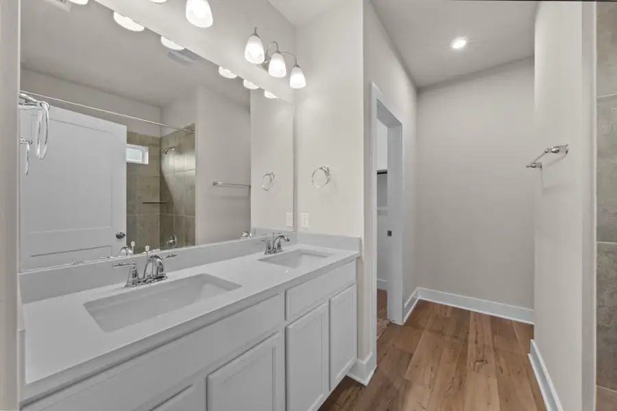 Representative furnished interior of a home built from the Riley by Omega Builders in Hartrick Ranch, Temple (Image 11).