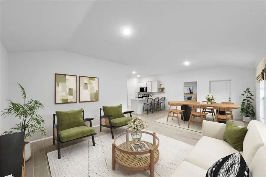 Furnished interior view inside a new home in , Port Charlotte (Image 6).