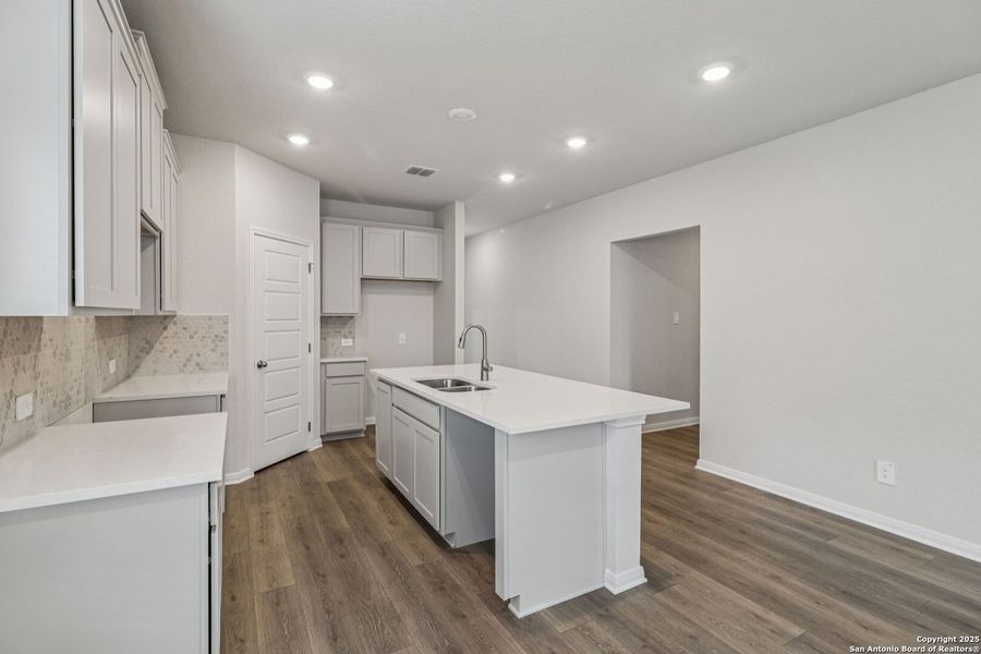 Furnished interior view inside a new home in Royal Crest, San Antonio (Image 10). Furnished interior view inside a new home in Royal Crest, San Antonio (Image 10).