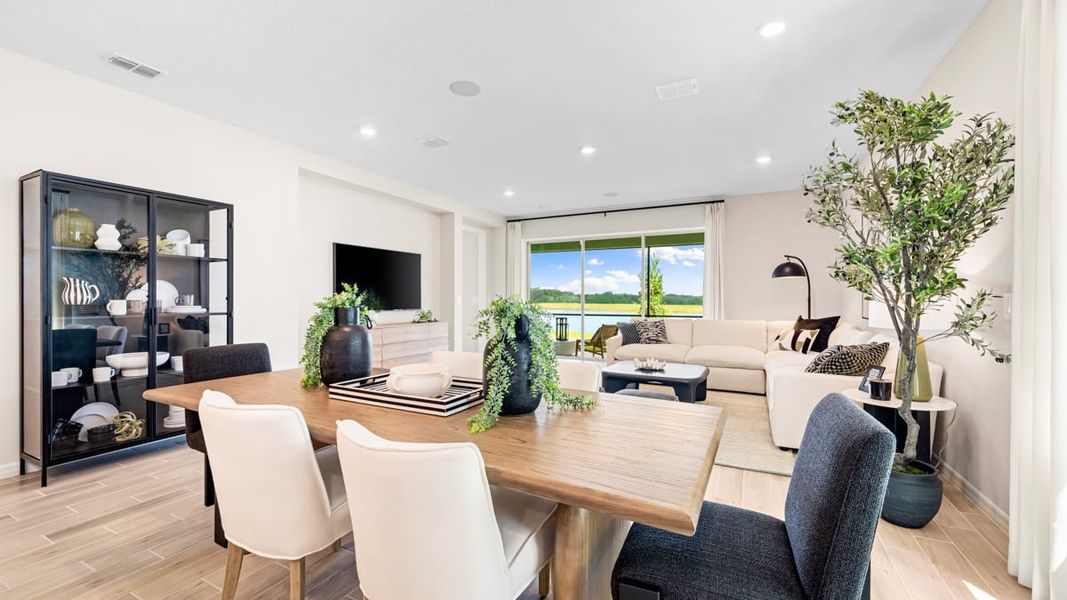 Furnished interior view inside a new home in Firethorn, Parrish (Image 11).