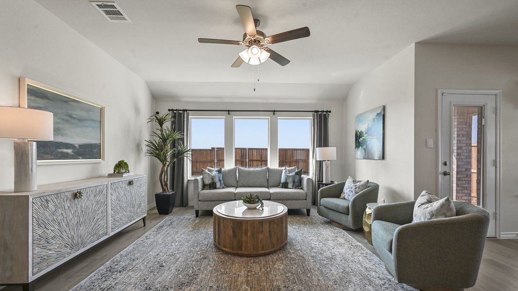 Furnished interior view inside a new home in Elevon, Lavon (Image 10).