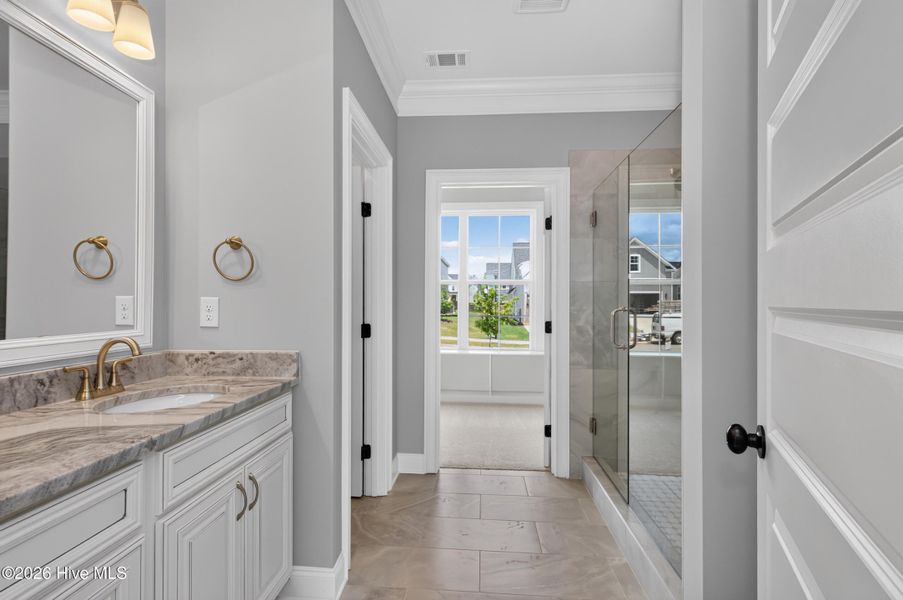 Furnished interior view inside a new home in Highland Lakes, Evans (Image 13).