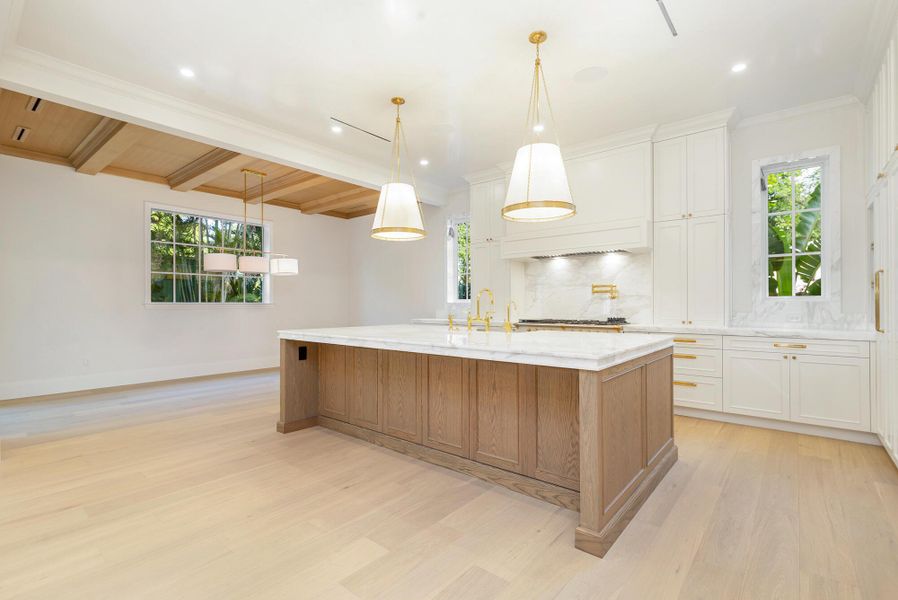 Furnished interior view inside a new home in , West Palm Beach (Image 42).