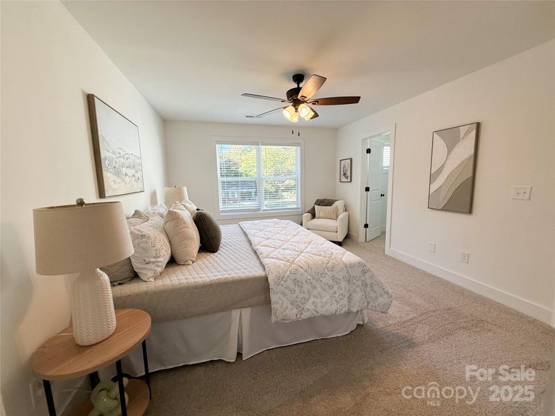 Furnished interior view inside a new home in , Charlotte (Image 9). Furnished interior view inside a new home in , Charlotte (Image 9).