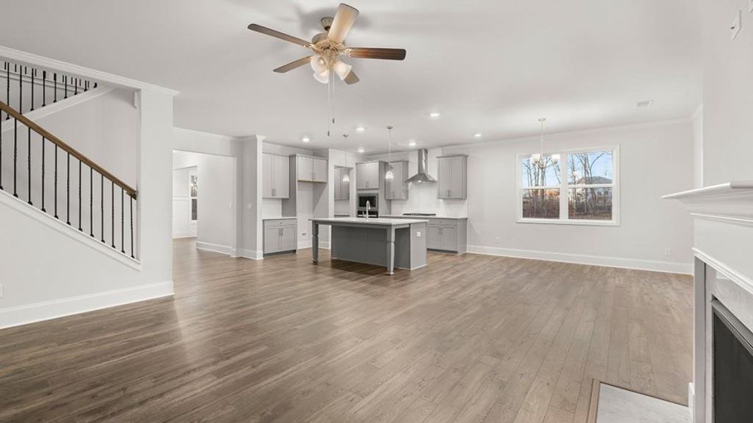 Spacious, unfurnished interior of a new home in Butner Estates, South Fulton (Image 29).