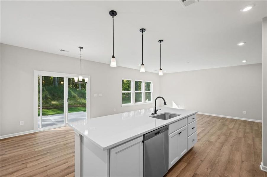 Furnished interior view inside a new home in Sage Woods, Dallas (Image 11).