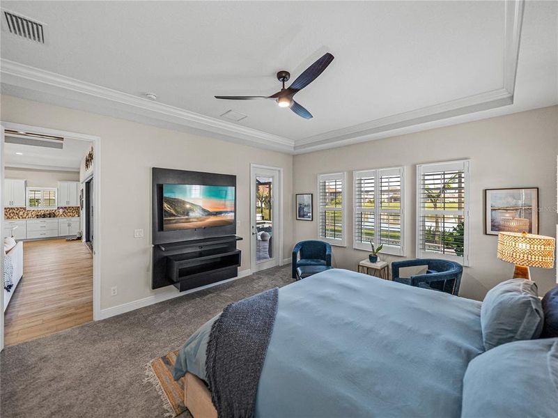 Furnished interior view inside a new home in Mirada, San Antonio (Image 15). Furnished interior view inside a new home in Mirada, San Antonio (Image 15).