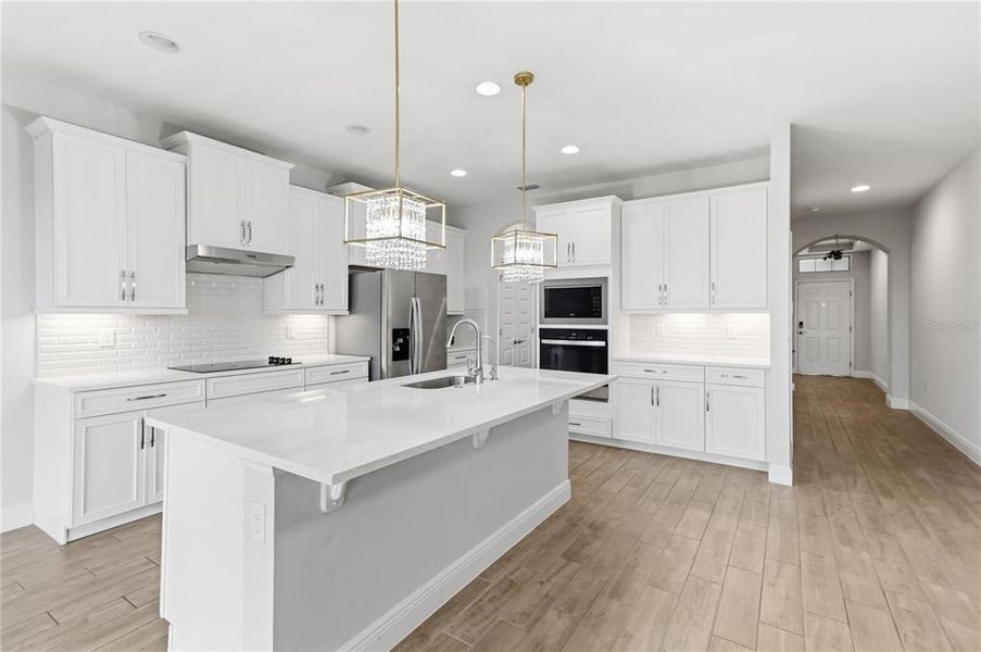 Furnished interior view inside a new home in , Winter Garden (Image 35).