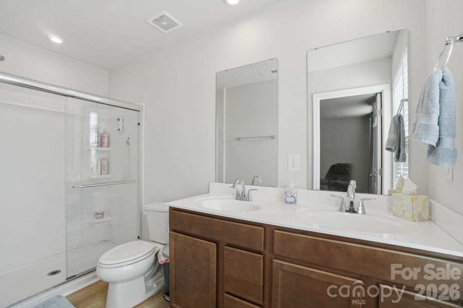 Furnished interior view inside a new home in , Charlotte (Image 19). Furnished interior view inside a new home in , Charlotte (Image 19).