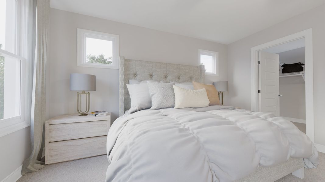 Representative furnished interior of a home built from the Grayson by Parkside Builders in Anderson Park, Hendersonville (Image 14).