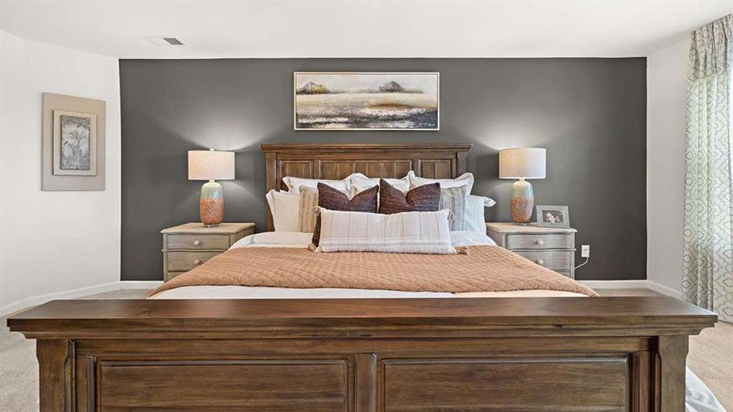 Furnished interior view inside a new home in Jackson Landing, Jefferson (Image 14).