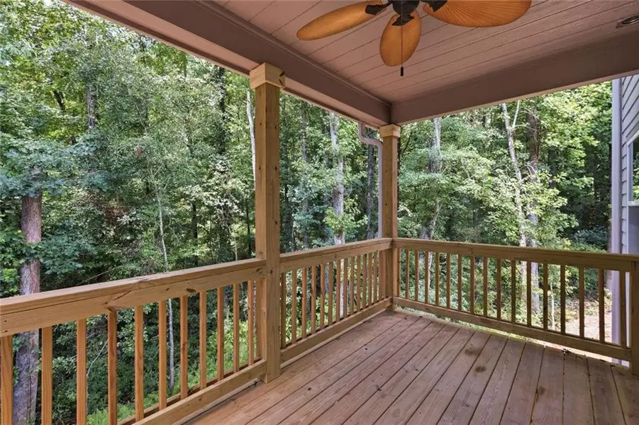 Exterior details and patio area of a home in , Ellenwood (Image 3).