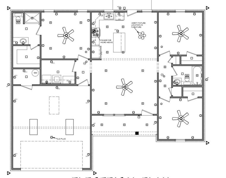 2D floor plan layout of this home in , Madisonville, TX (Image 3).