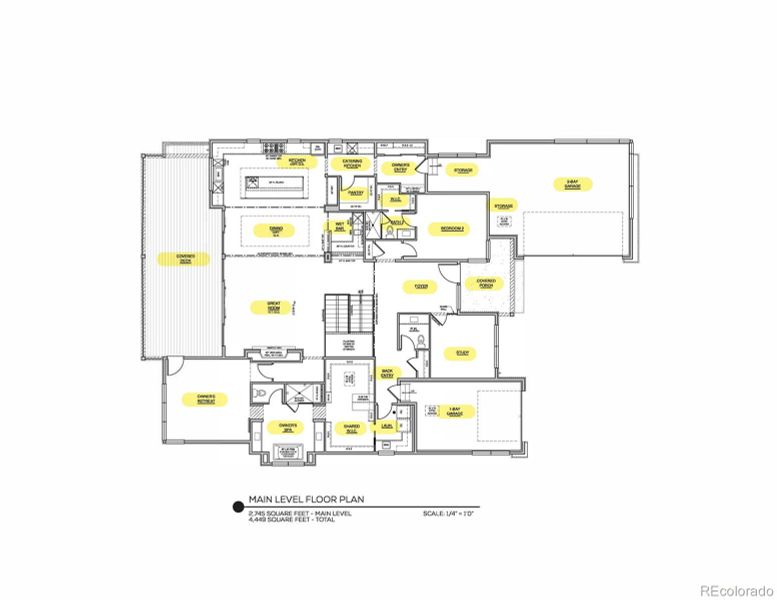 2D floor plan layout of this home in , Parker, CO (Image 4).