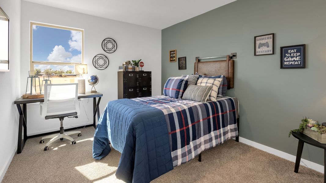 Representative furnished interior of a home built from the The Kendall by D.R. Horton in Terra Vista, Lubbock (Image 17). Representative furnished interior of a home built from the The Kendall by D.R. Horton in Terra Vista, Lubbock (Image 17).