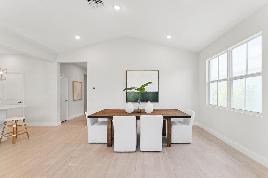 Furnished interior view inside a new home in , Port St. Lucie (Image 14).
