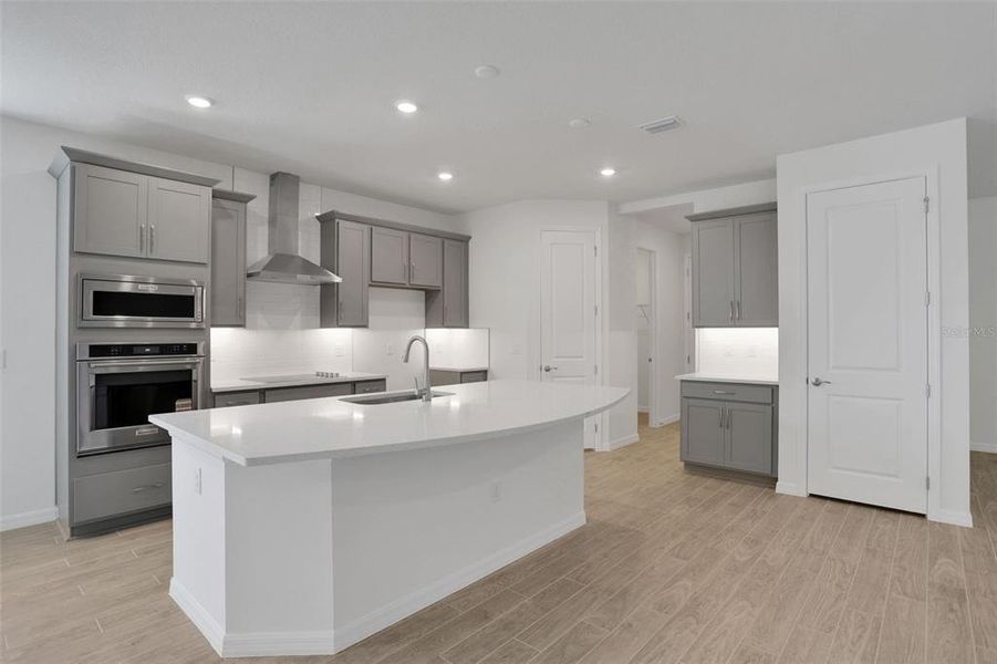 Furnished interior view inside a new home in Angeline, Land O' Lakes (Image 8).