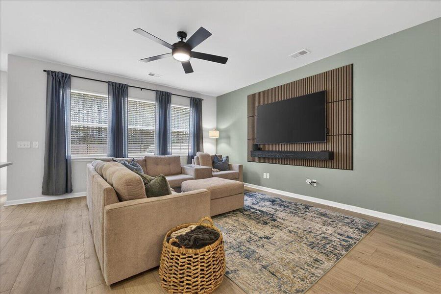 Furnished interior view inside a new home in Cypress Preserve, Moncks Corner (Image 28). Furnished interior view inside a new home in Cypress Preserve, Moncks Corner (Image 28).