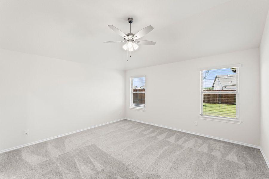 Front exterior of a new home in Northspur, Terrell, TX, highlighting curb appeal (Image 11).