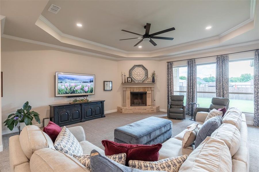 Furnished interior view inside a new home in , Clyde (Image 26).