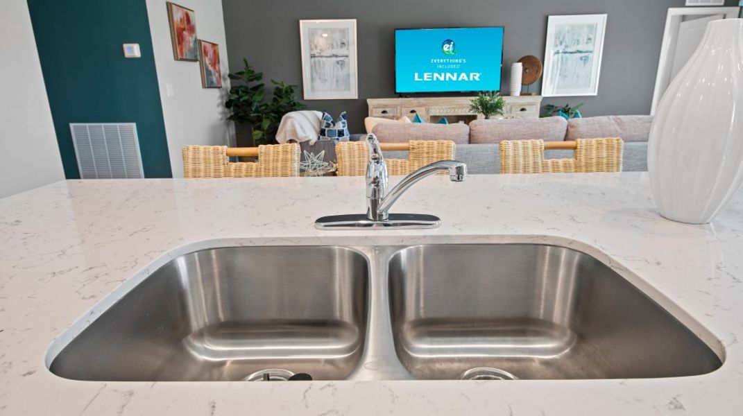 Stainless steel kitchen sink