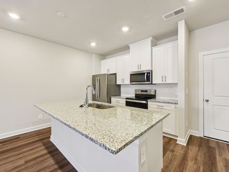Furnished interior view inside a new home in Crossrail Station, Mooresville (Image 4).