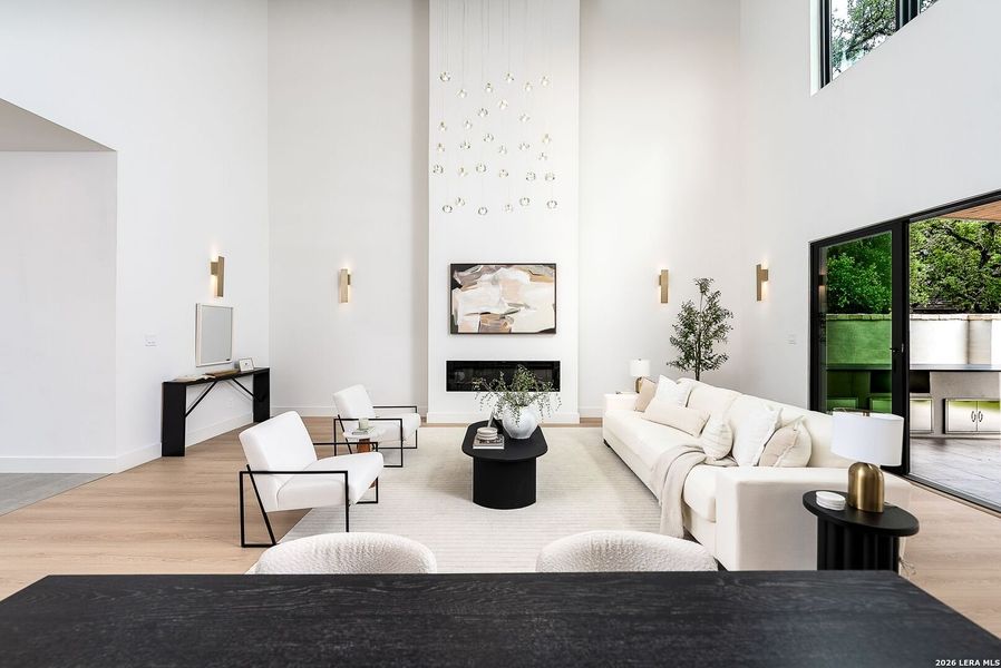 Furnished interior view inside a new home in , San Antonio (Image 17).