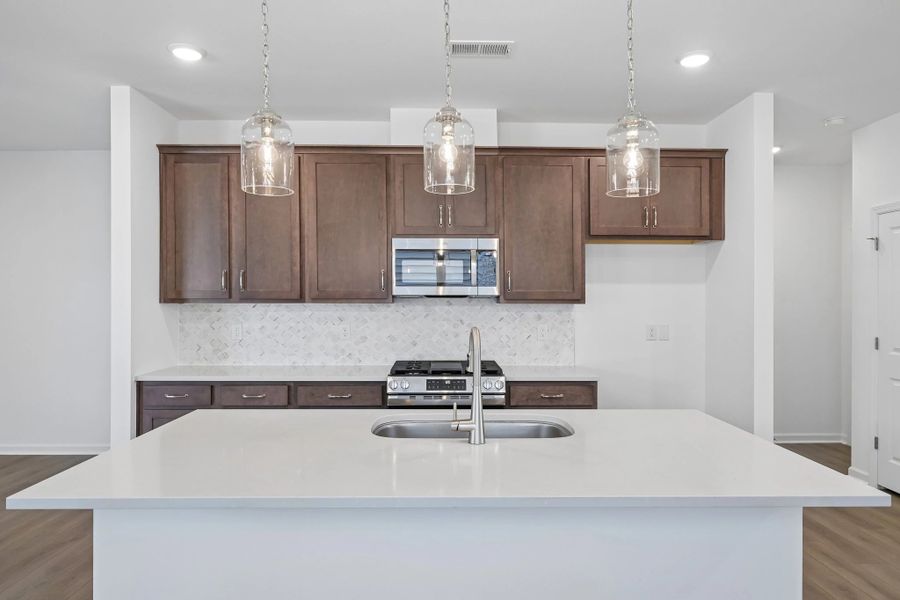 Furnished interior view inside a new home in The Point, Rolesville (Image 7).
