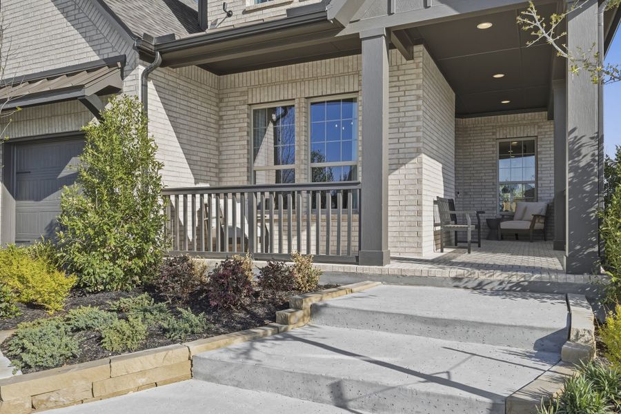 Exterior details and patio area of a home in Providence Cove, McKinney (Image 3).
