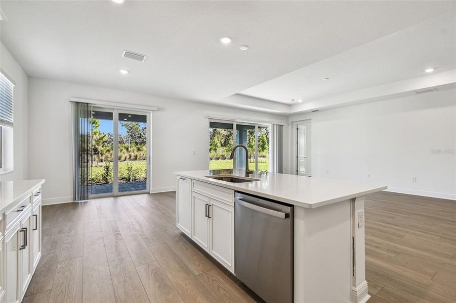 Furnished interior view inside a new home in Hawkstone, Sarasota (Image 14).
