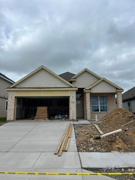 In-progress construction of a new home in Retreat at Fossil Creek, Fort Worth, TX (Image 22).