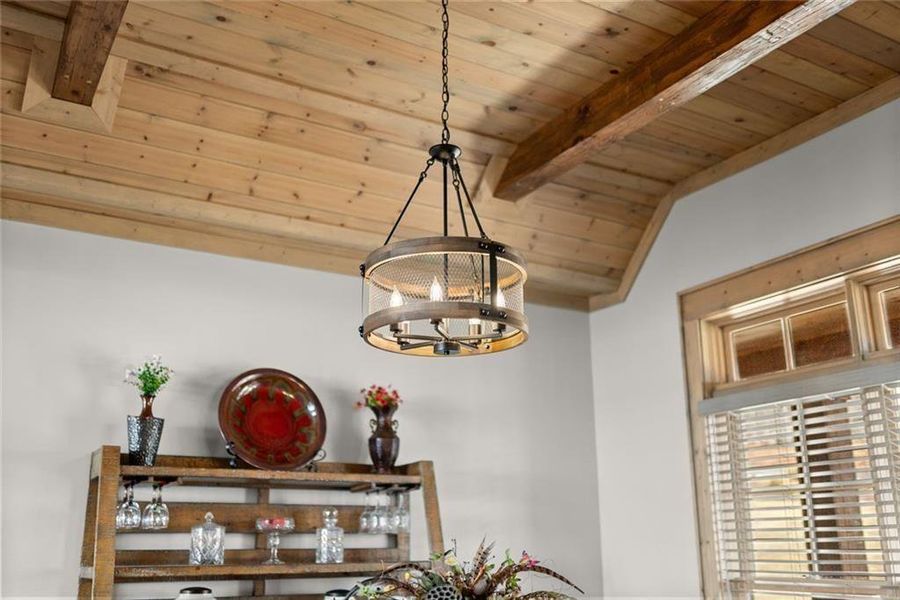 Close-up of interior finishes inside a home in , Cleveland (Image 23).