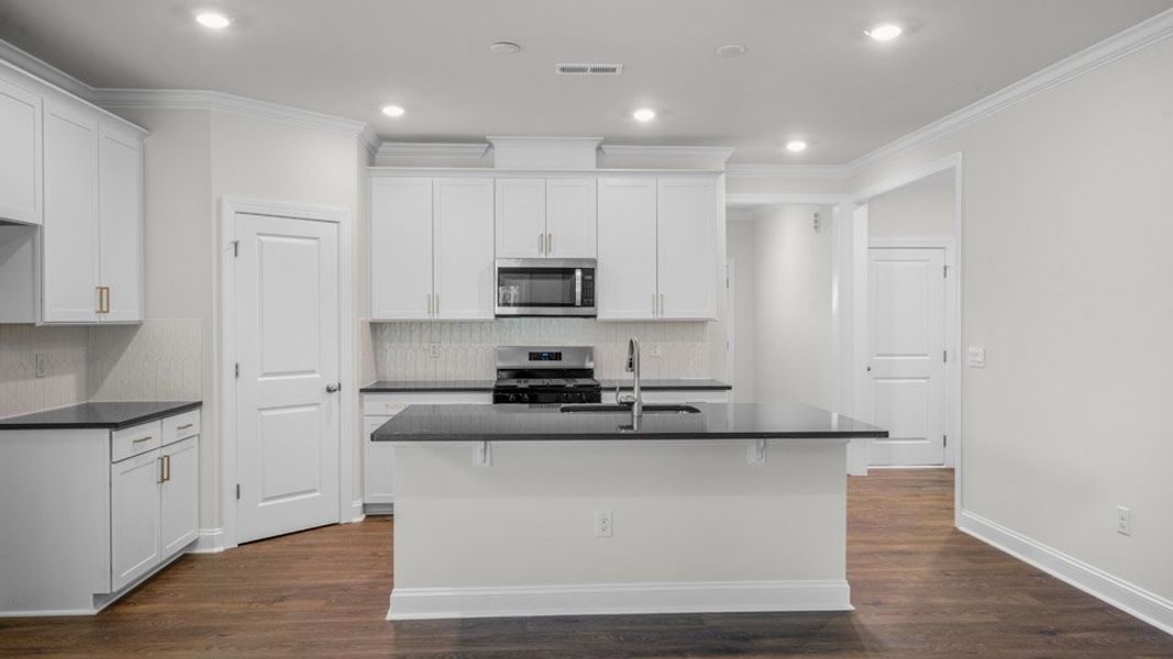 Furnished interior view inside a new home in Horton Park, Apex (Image 10).