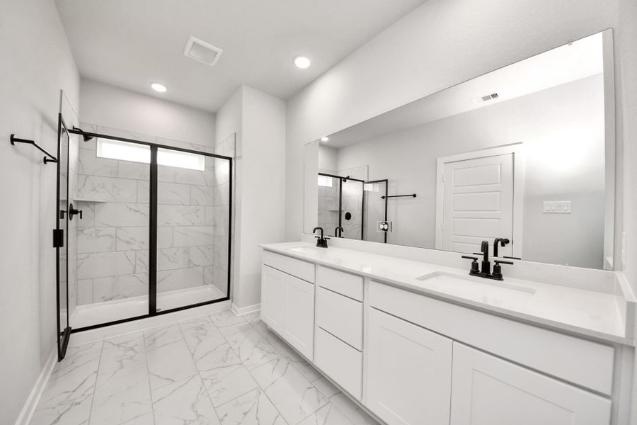 Furnished interior view inside a new home in Sundance Cove, Crosby (Image 15).
