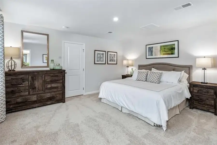 Furnished interior view inside a new home in Cameron Ridge 2-Story, Columbia (Image 19).