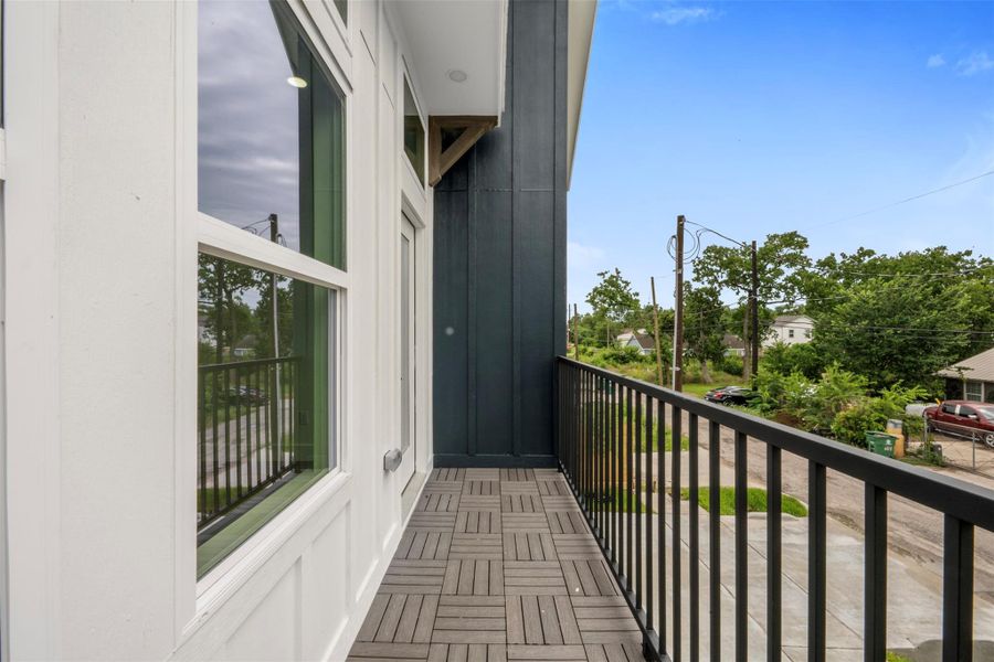 Exterior details and patio area of a home in , Houston (Image 3). Exterior details and patio area of a home in , Houston (Image 3).