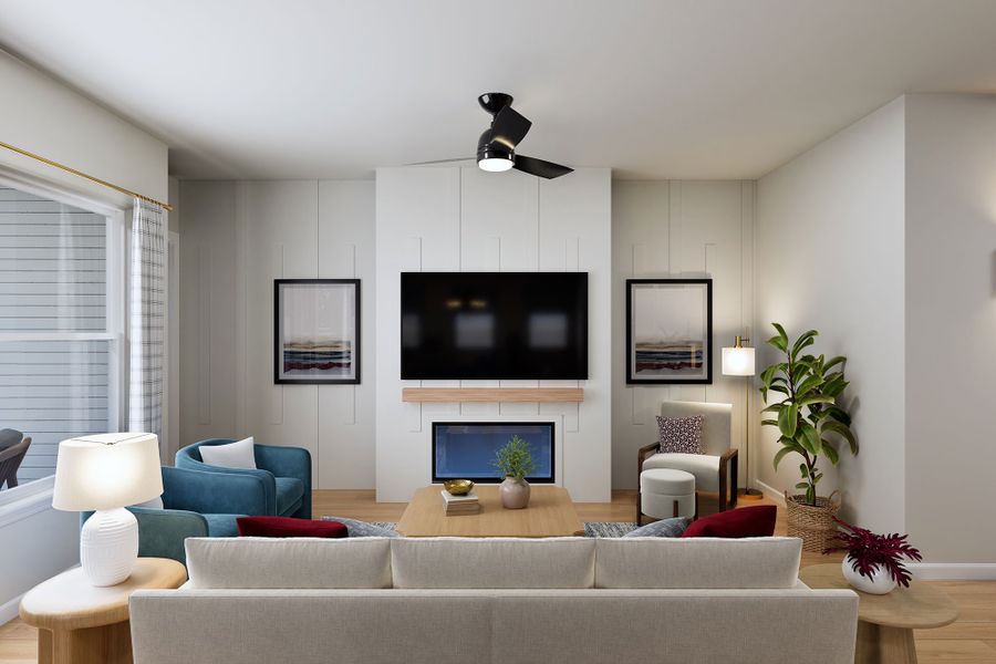 The Cassie - Optional Fireplace