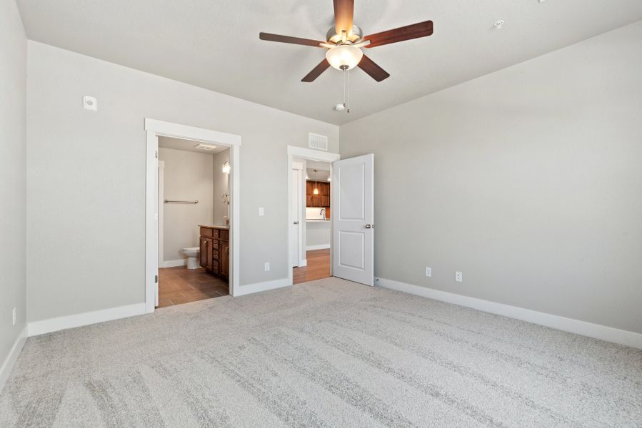 Representative unfurnished interior of a home built from the The Cambridge 2 by Landmark Homes in The Lakes at Centerra, Loveland (Image 14).