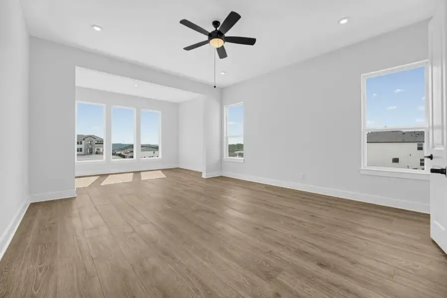Spacious, unfurnished interior of a new home in Travisso, Leander (Image 12). Spacious, unfurnished interior of a new home in Travisso, Leander (Image 12).