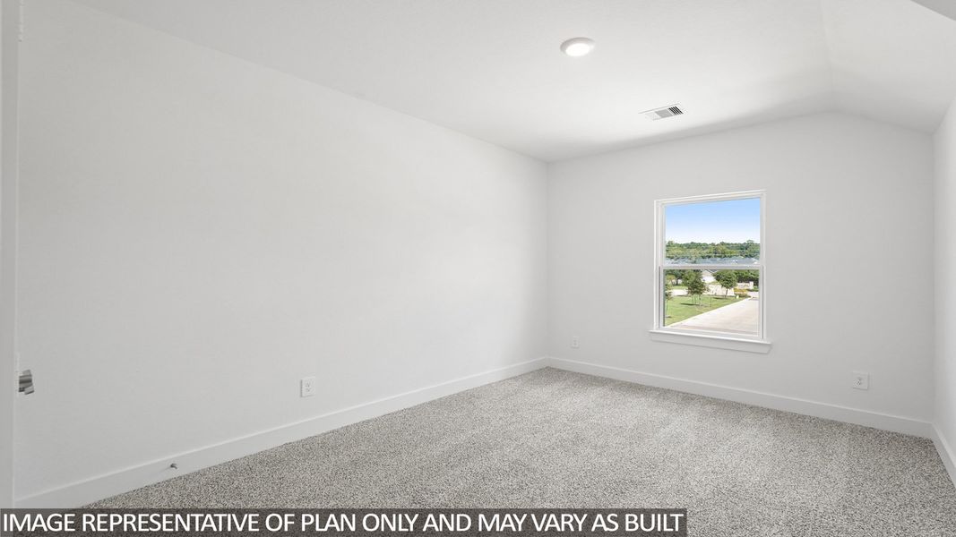 Spacious, unfurnished interior of a new home in Hills of Westlake, Conroe (Image 24).