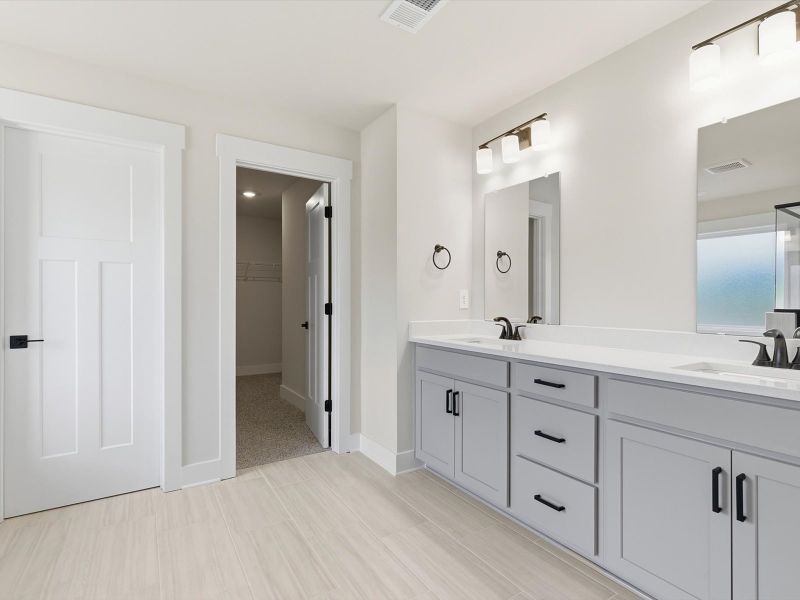 Furnished interior view inside a new home in Cedar Shoals - Signature Collection, Piedmont (Image 6).