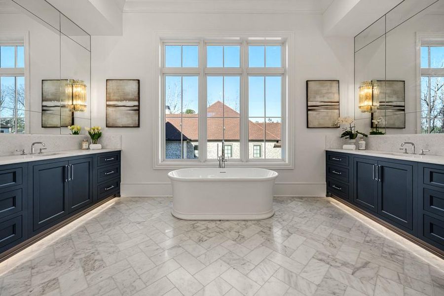 Furnished interior view inside a new home in , Milton (Image 49).